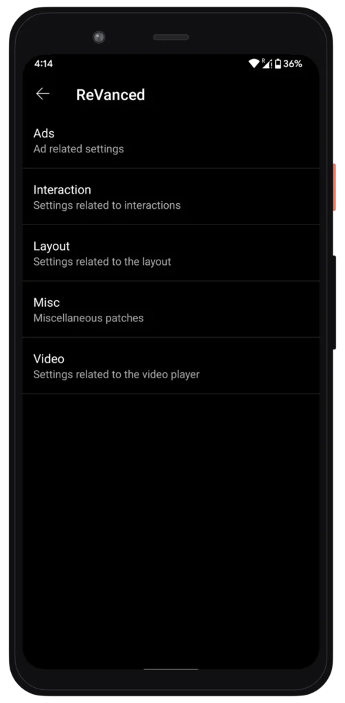 YouTube Revanced APK S4